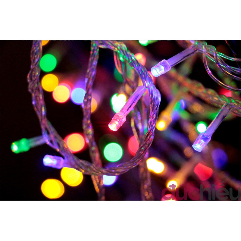 Dây đèn LED chớp nháy 100m chống nước, chuyên ngoài trời chuyên trang trí noel, giáng sinh, nhà hàng