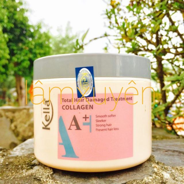 Hấp dầu collagen Kella 🤩 Tận Gốc 🤩 Chính Hãng Siêu thơm mềm bóng mượt tóc, cải thiện khô xơ, hư tổn, giúp tóc chắc khỏe.