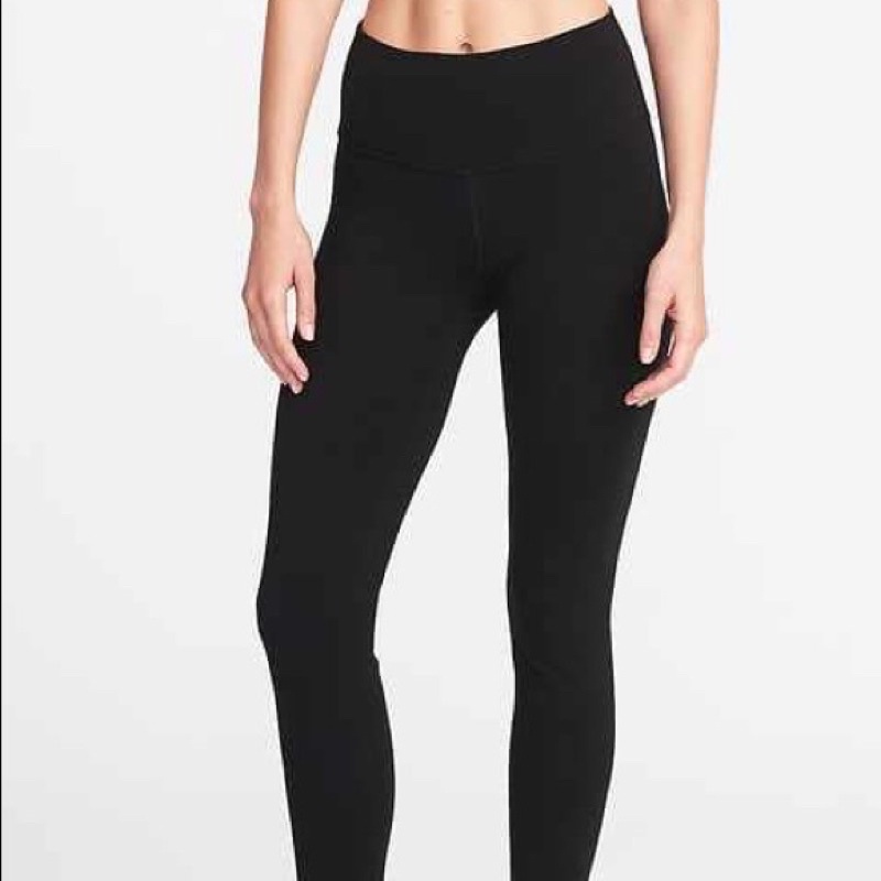 Quần legging OldNavy đen cạp cao VNXK