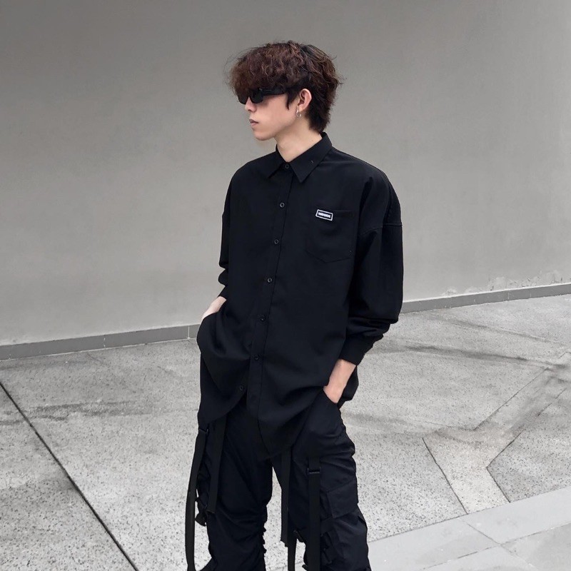 BASIC SHIRT ( Đen & Be ) | BigBuy360 - bigbuy360.vn