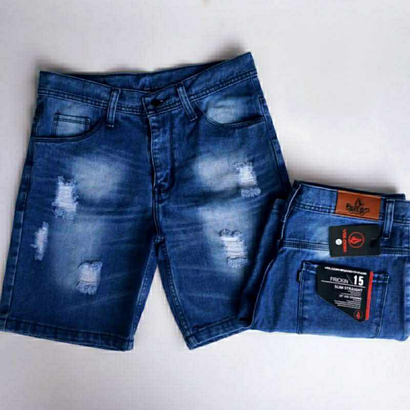 Quần Short Jean Rách Cho Nam size Lớn