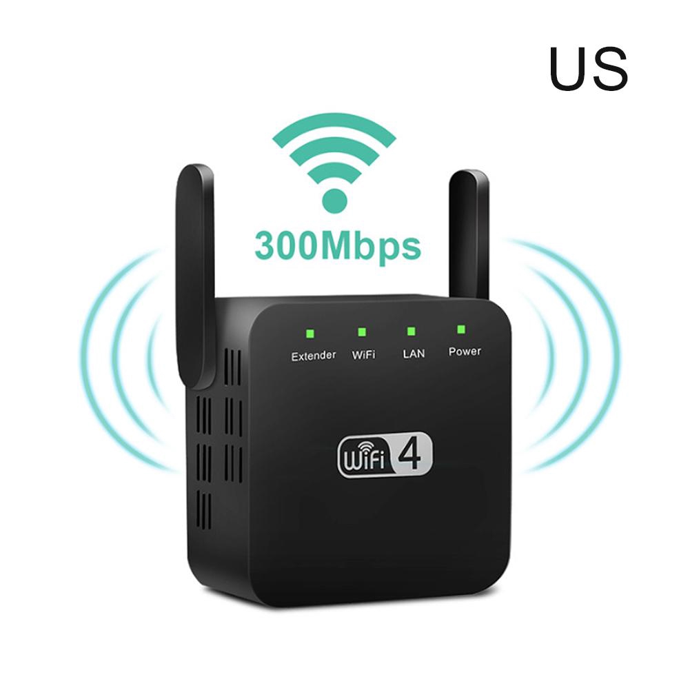 Không dây Wifi Repeater Wifi Phạm vi mở rộng Bộ khuếch đại tín hiệu Wifi 300Mbps Điểm truy cập lặp lại Wifi Booster