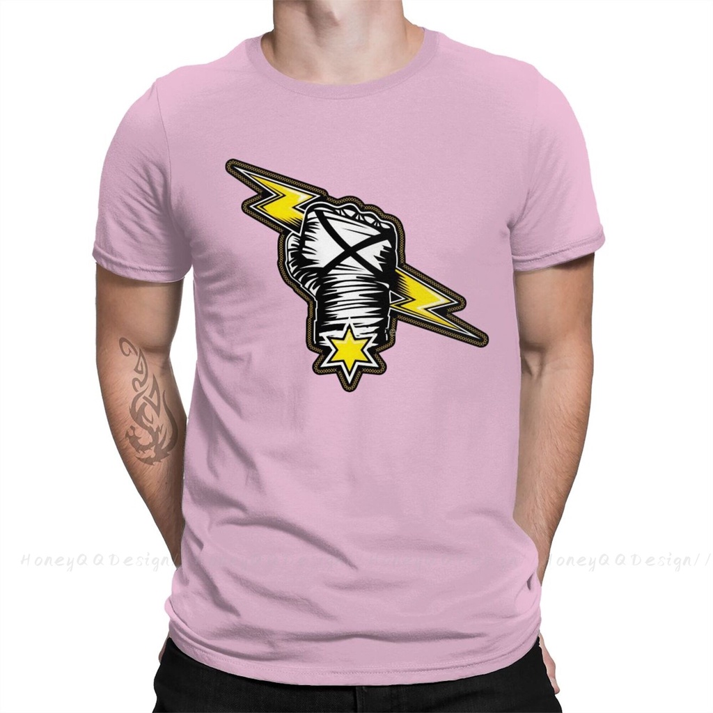 CM Punk Aew Thiết Kế Áo Sơ Mi Thời Trang CM PUNK Áo Sơ Mi Cotton Nam Áo Thun Oversize Cho Người Lớn 