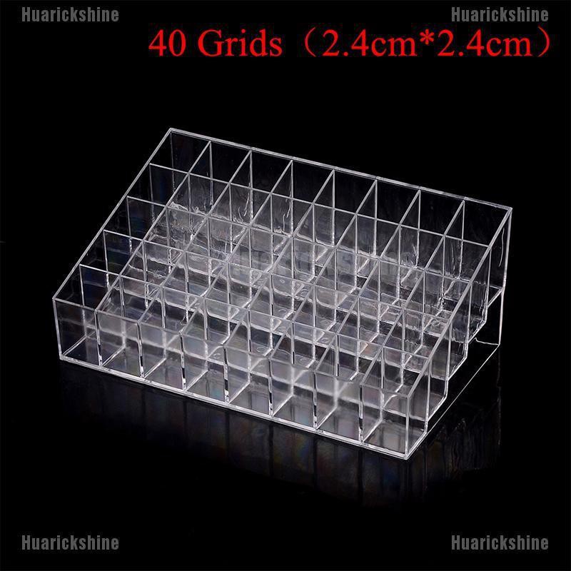 (hàng Mới Về) Khay Nhựa Acrylic Trưng Bày Son Môi 24 / 36 / 40 Ngăn | BigBuy360 - bigbuy360.vn