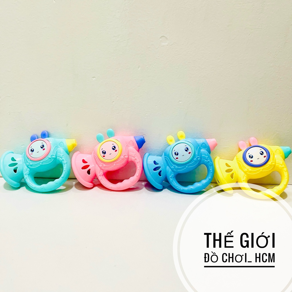 [HOT-VUI NHỘN] Đồ chơi xúc xắc lục lạc cầm tay cho bé sơ sinh