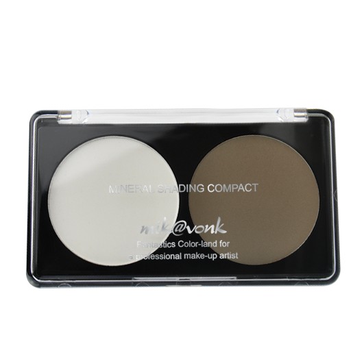 Phấn Tạo Khối Mira Mikvonk Mineral Shading Compact #01 White Brown