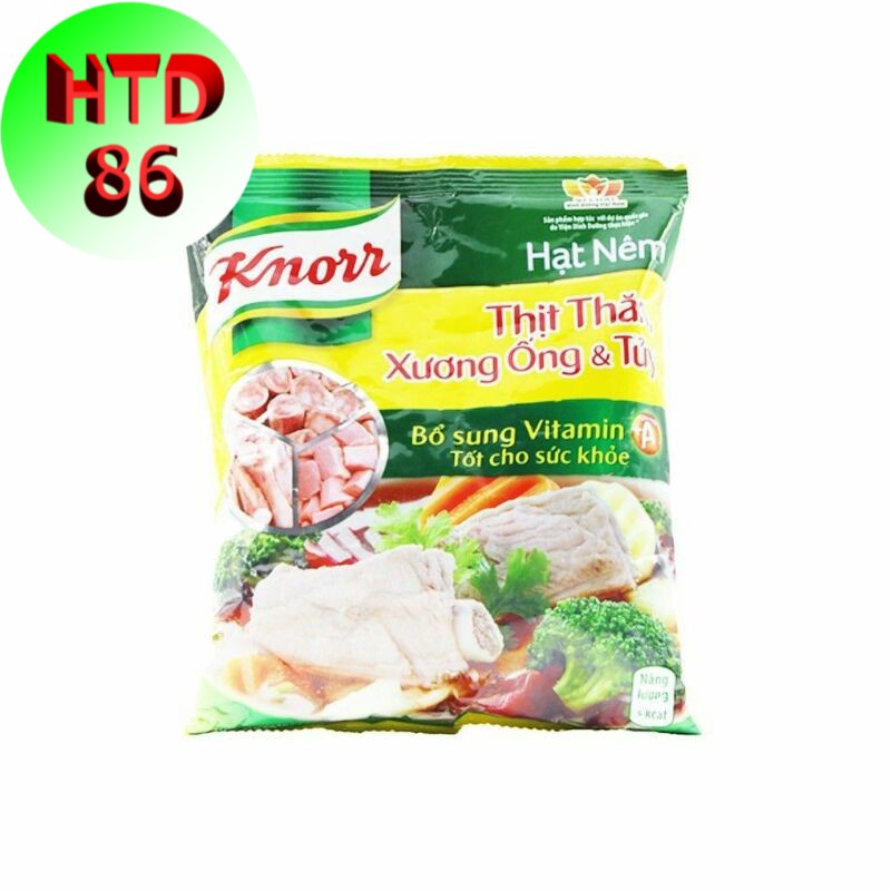 Hạt nêm thịt thăn, xương ống, tủy Knorr