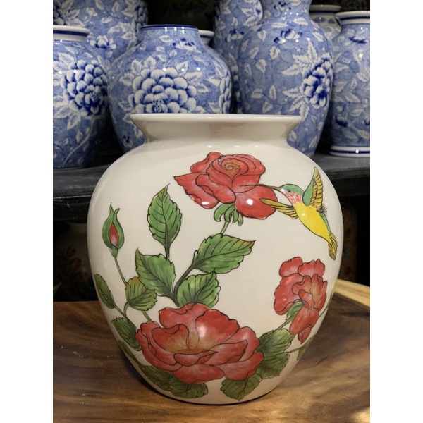 VÒ TRÒN VẼ TAY MEN LAM H22x12CM