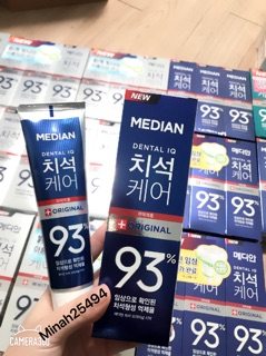 kem đánh răng median hàn quốc