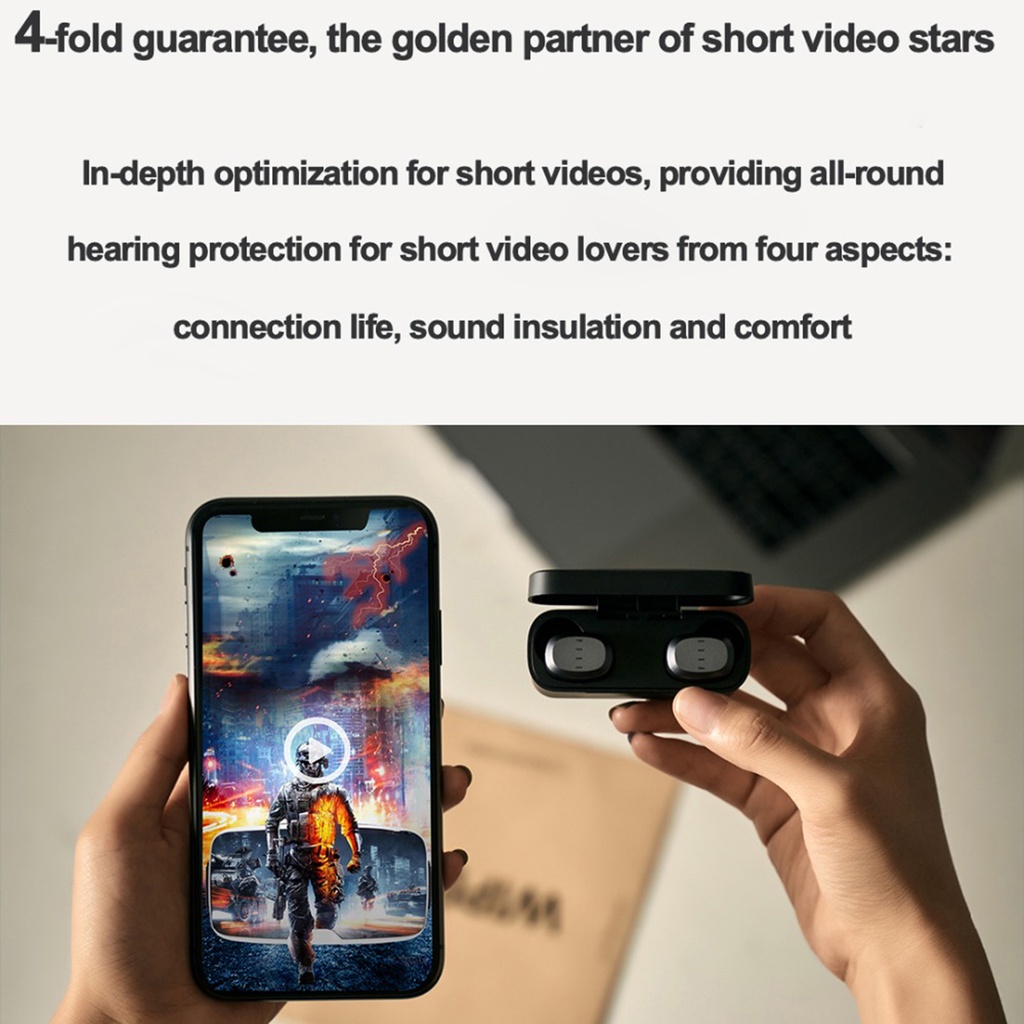 Tai nghe không dây Fiil T1 Lite Tws bluetooth 5.2 không thấm nước Ipx7 kèm mic