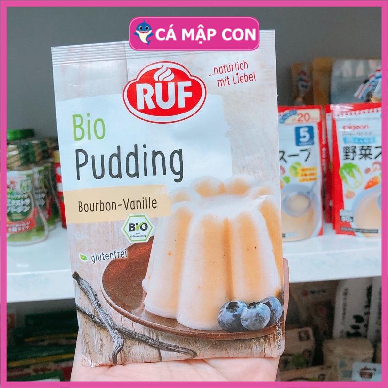 Bột Pudding hữu cơ RUF 40g làm pudding/thạch/bữa phụ cho bé .
