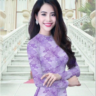 Vải áo dài lụa nhật 250k/áo, 350k/bộ
