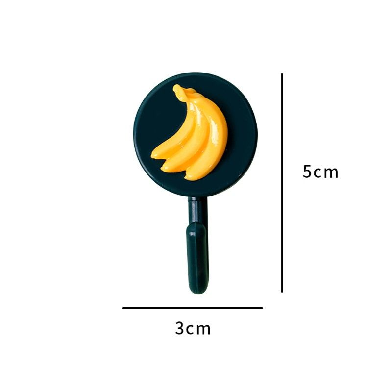 Móc treo đồ dán tường tròn gắn họa tiết hoạt hình dễ thương đáng yêu sáng tạo đa năng tiện lợi siêu dính