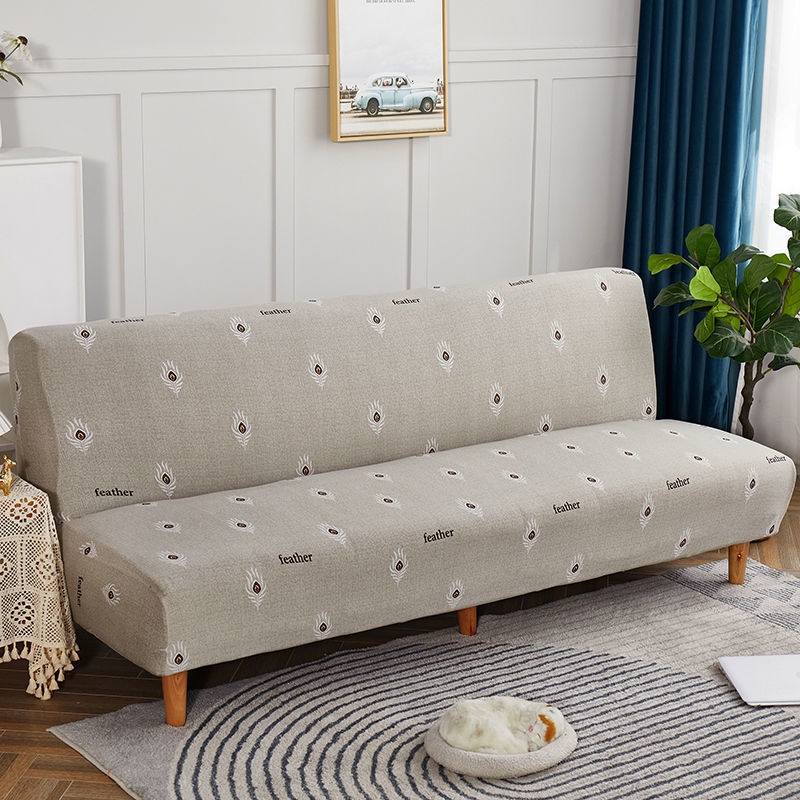 Vỏ Bọc Đệm Ghế Sofa Không Tay Gấp Gọn Co Giãn Chống Trượt Chống Bụi Hiện Đại