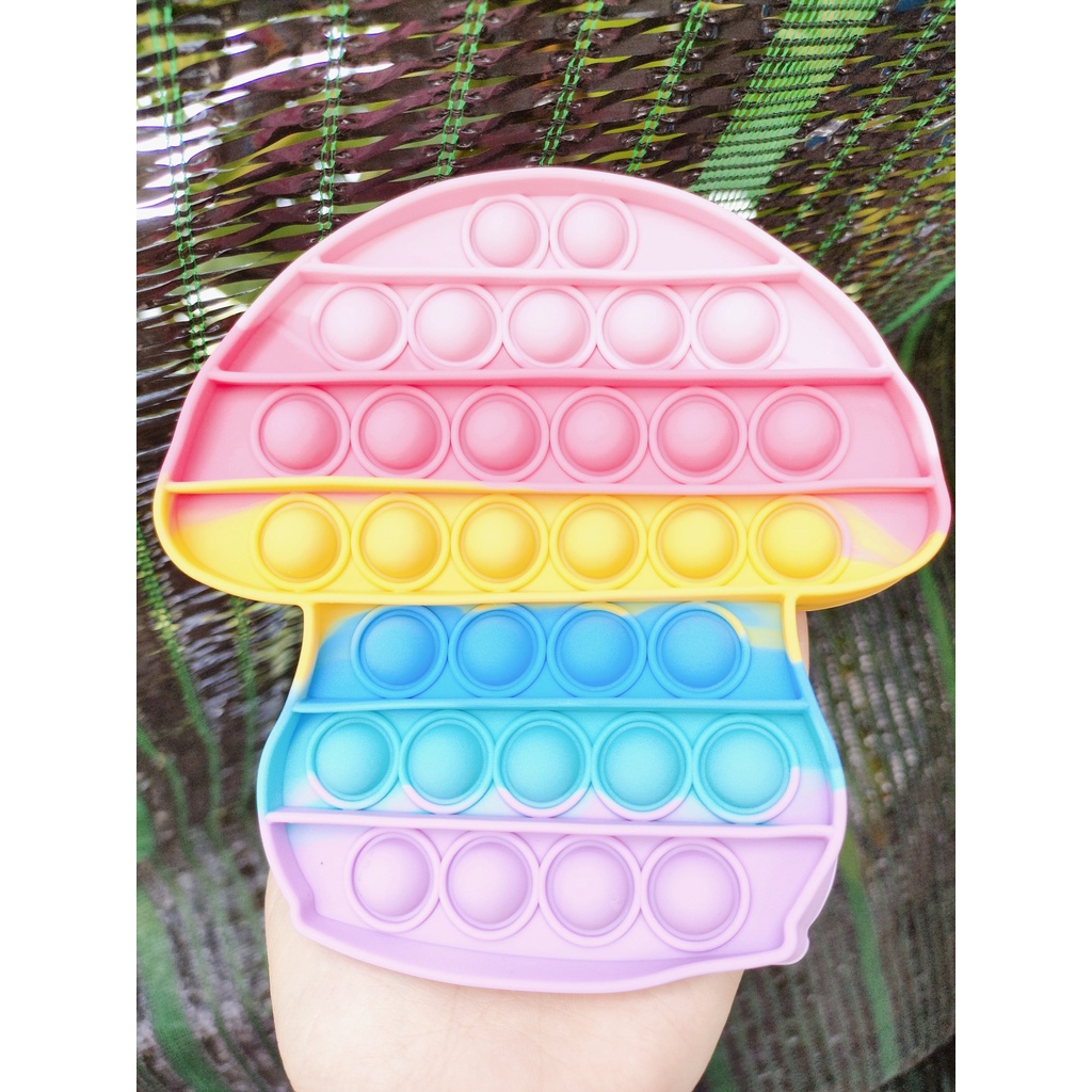 Đồ Chơi Giải Trí Giảm Căng Thẳng, Popit Nhiều Màu Sắc Hình Dáng Dễ Thương Cho Người Lớn Và Trẻ Em