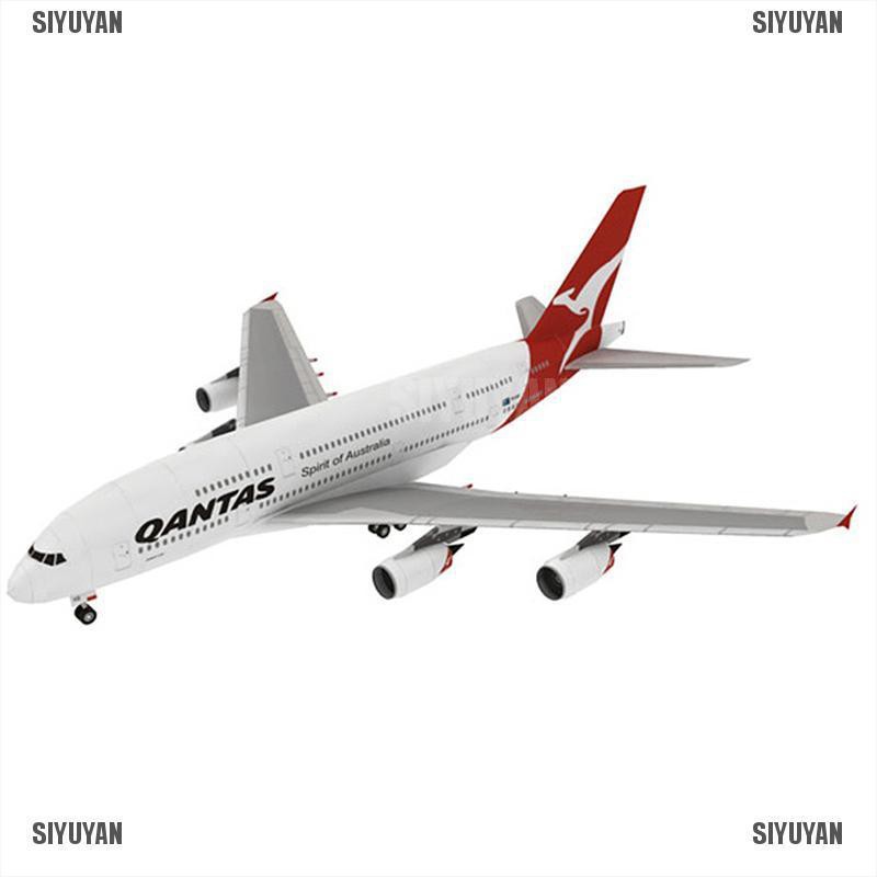 Mô hình máy bay Airbus A380 3d tỉ lệ 1:300 chất lượng cao