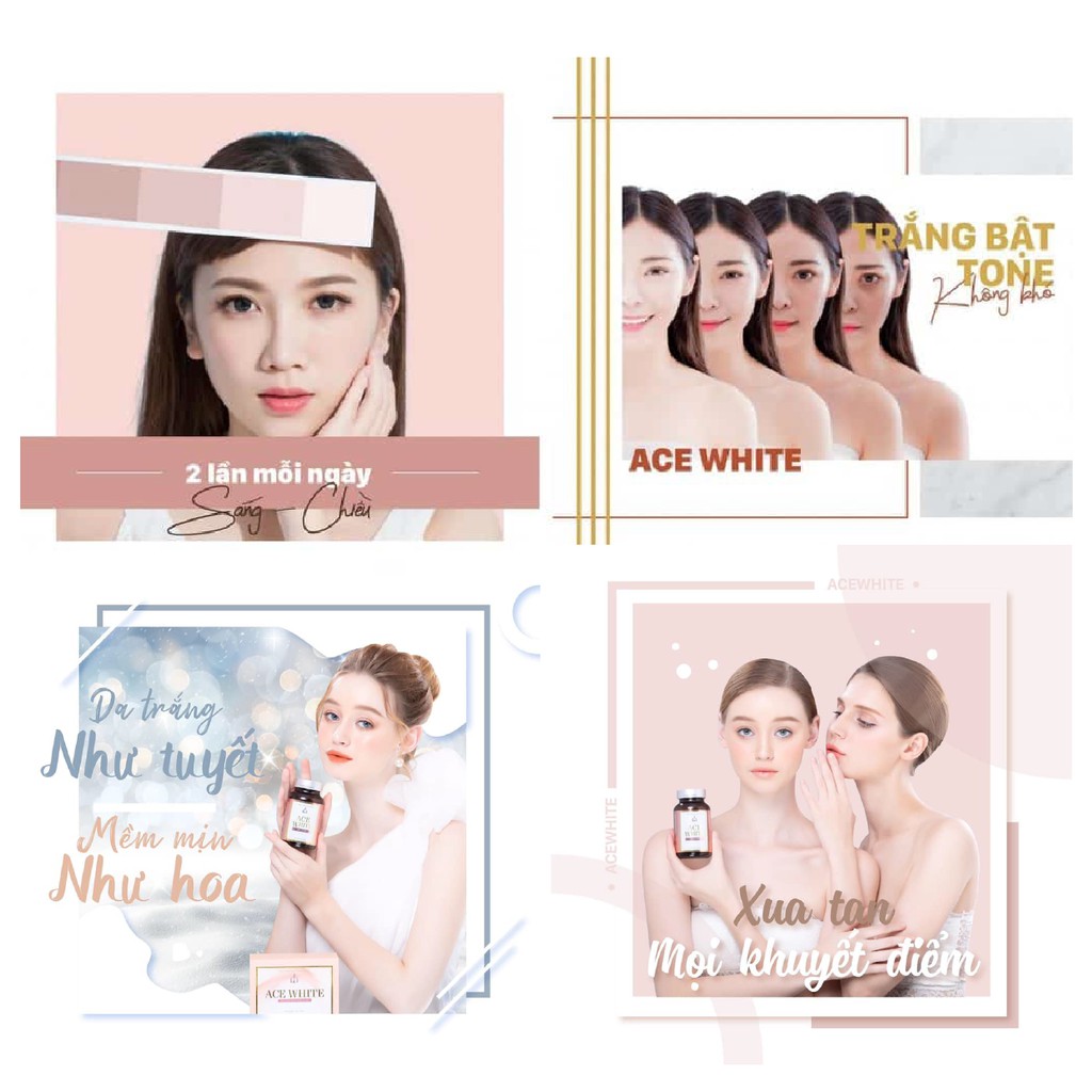 [COLLAGEN ĐẸP DA] Viên uống trắng da Collagen Ace White giúp giảm thâm, mờ nám, dưỡng trắng hồng hào, dưỡng trắng da mặt | BigBuy360 - bigbuy360.vn