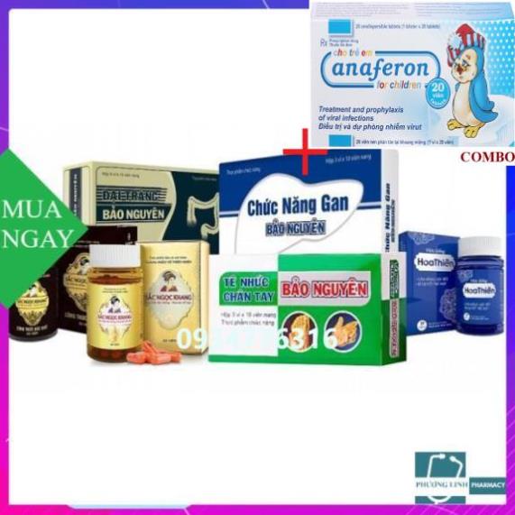 Combo Chim cánh cụt Nga+ Chức Năng Gan Bảo Nguyên – Hỗ trợ tăng cường chức năng gan (Hộp 3 vỉ x 10 viên)