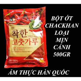 500G BỘT ỚT CHACKHAN HÀN QUỐC giá rẻ