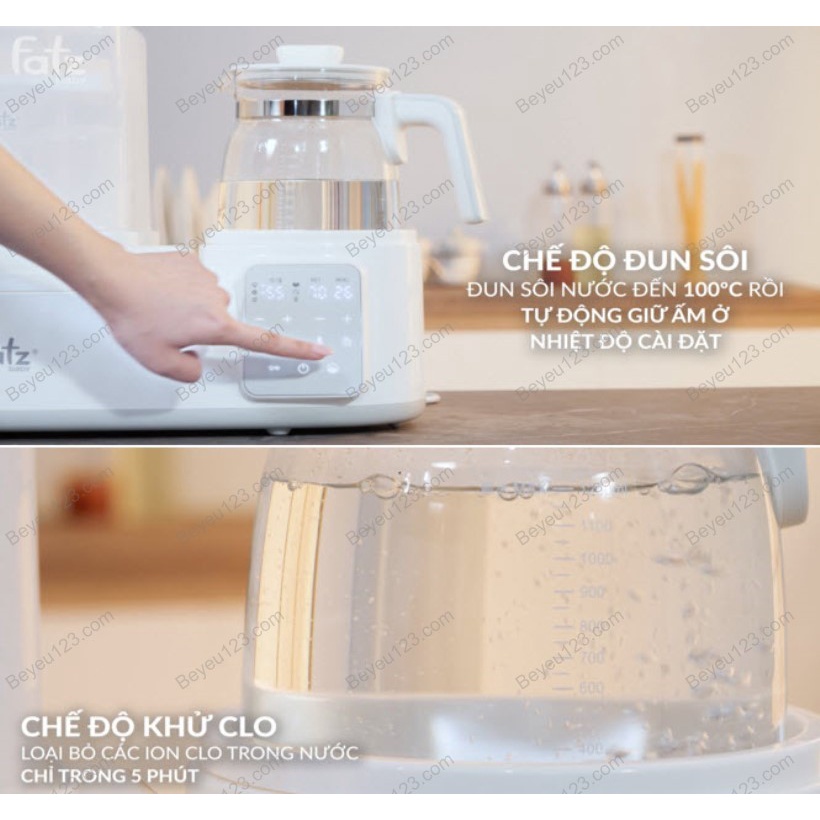 MULTIMAX 3 - Máy Hâm Sữa , Tiệt Trùng Sấy Khô, Nấu Cháo Fatzbaby Multimak - Fatz FB9322SJ