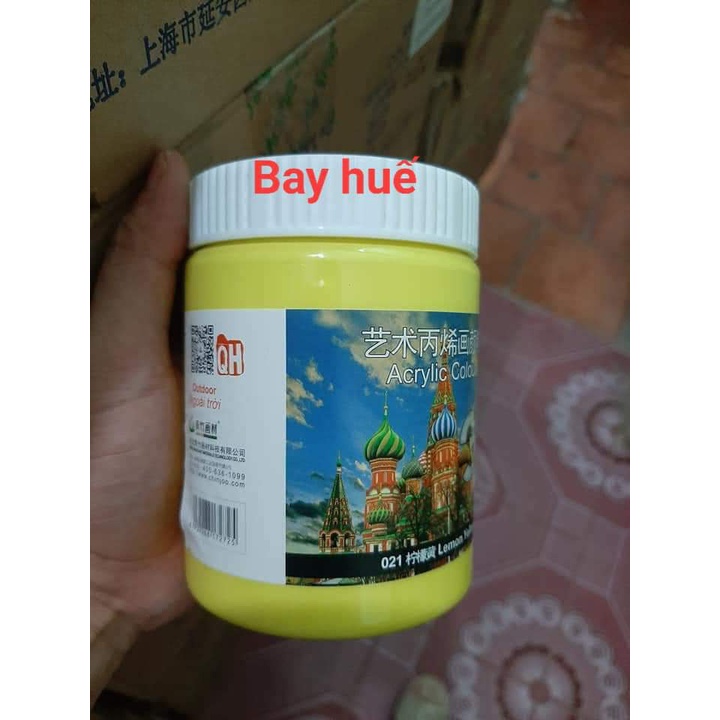 Màu Acrylic 3D loại 500ml vẽ ngoài trời Bán lẻ ( 33 mầu có sẵn)