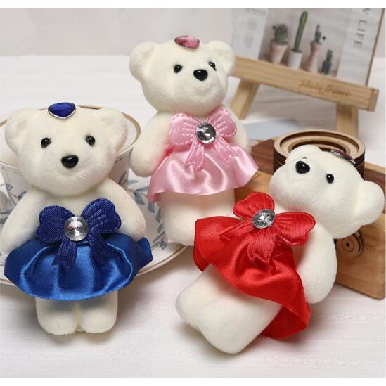 Bó Hoa Đồ Chơi Mini 11cm Dùng Trang Trí Tiệc Cưới