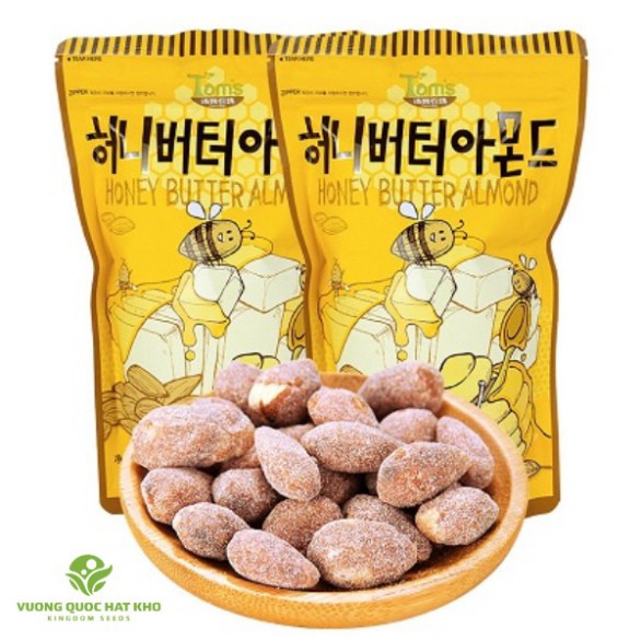 Hạnh nhân mật ong Hàn Quốc gói 200g