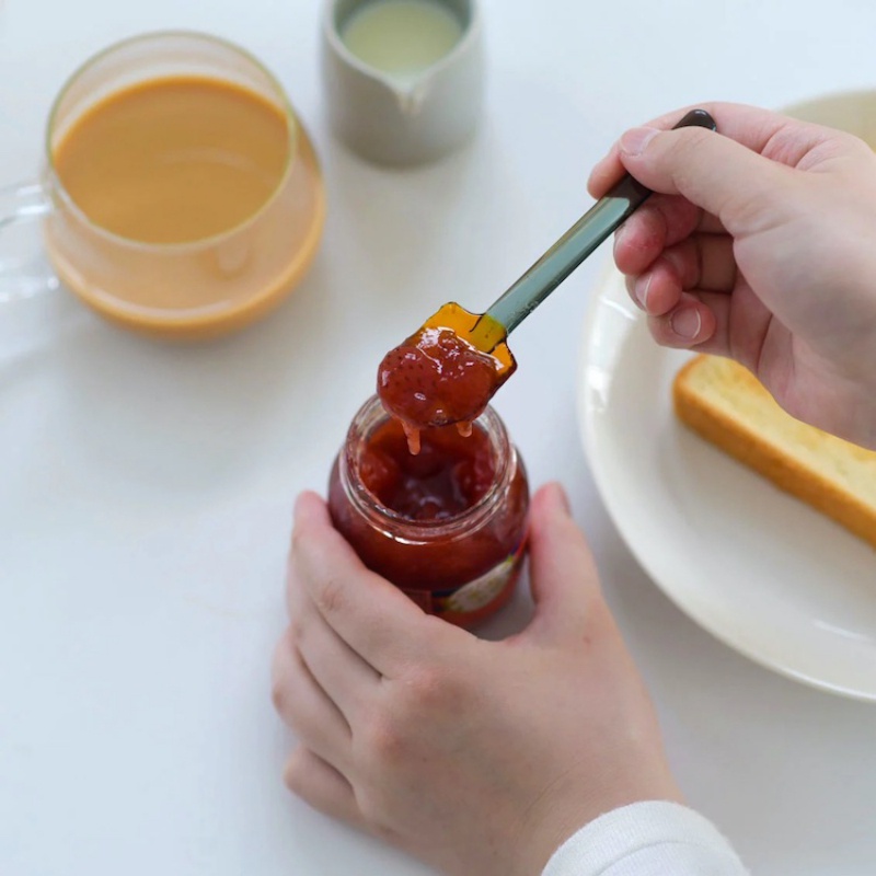 Muỗng Khuấy Đồ Uống Bằng Kính Chịu Nhiệt An Toàn