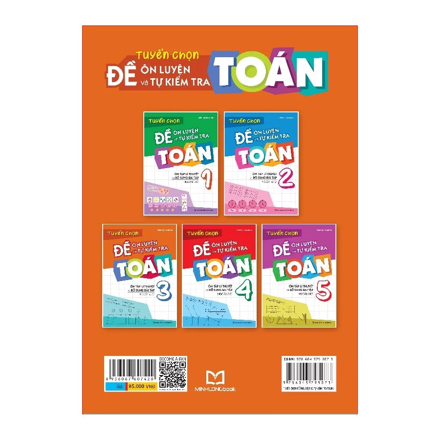 Sách - Tuyển chọn đề ôn luyện và tự kiểm tra toán 3 - Ôn tập lí thuyết và bổ sung bài tập ngoài giờ B85