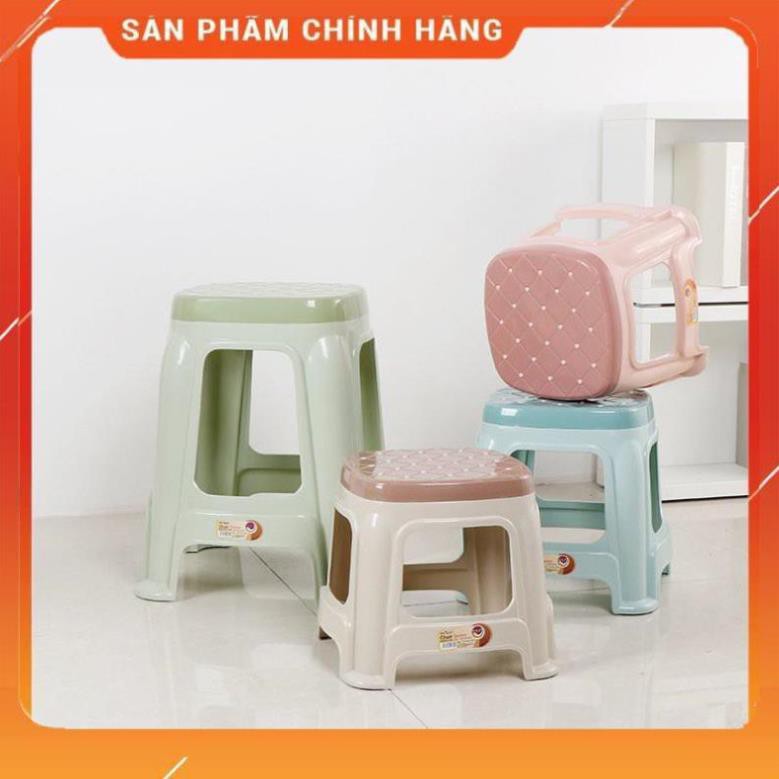 CHÍNH HÃNG -  Ghế đẩu nhựa cao cấp,ghế nhựa trà chanh, trà sữa, Cafe vỉa hè