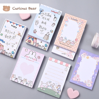 Set 100 Giấy Ghi Chú Hình Thỏ Đáng Yêu
