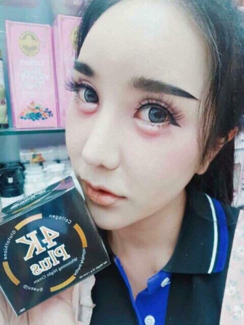 [Mã COSXANH100 giảm 10% đơn 250K] Kem dưỡng trắng da ban đêm 4k plus whitening night cream hũ 20 gam | BigBuy360 - bigbuy360.vn