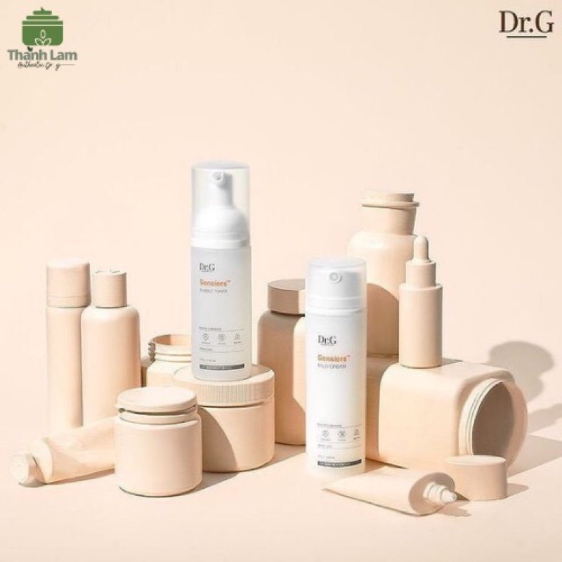 Bộ toner và sữa dưỡng cho da yếu đang phục hồi Sensiers Bubble Toner & Sensiers Mild Cream Dr.g 150g | BigBuy360 - bigbuy360.vn