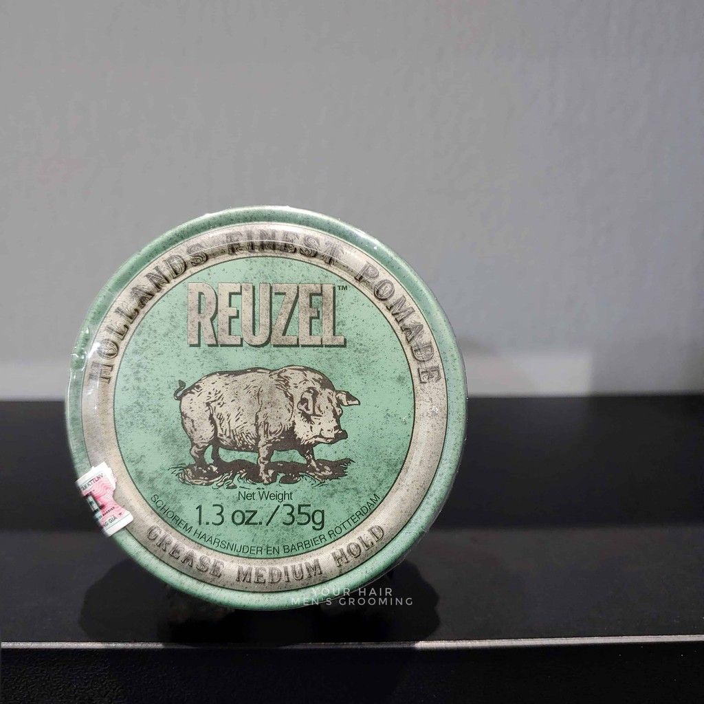 Sáp tạo kiểu Reuzel Green Pomade - 35gr - Chính hãng