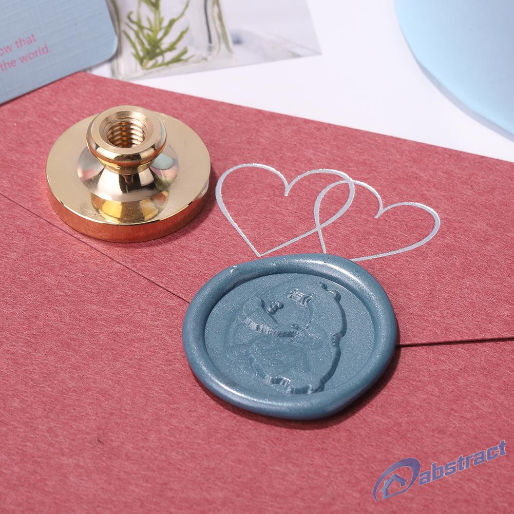 Con Dấu Đóng Sáp Niêm Phong Bì Thư Bằng Đồng Thay Thế Phong Cách Retro