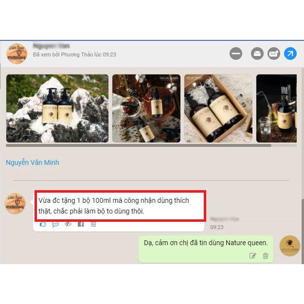 Dầu gội Nature Queen 480ml