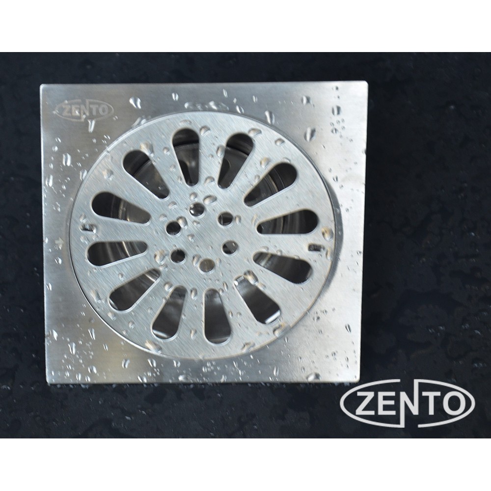 Phễu thoát sàn chống mùi hôi inox Zento TS122-L