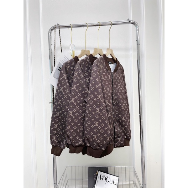 [ 𝐅𝐑𝐄𝐄 𝐒𝐇𝐈𝐏 ]  ÁO KHOÁC BOMMER LV PHỐI BO CHẤT NỈ TÀU MÓNG MẶT MỊN K SÙI Ạ