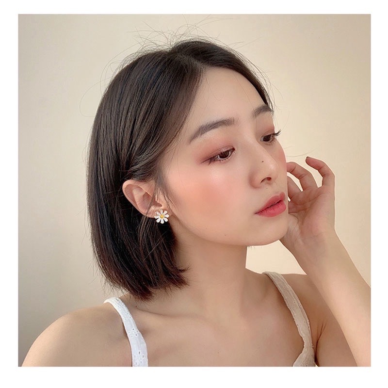 Khuyên Tai Hoa Cúc Cực Xinh
