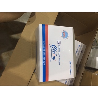 gạc rơ lưỡi clean 20cái/bịch