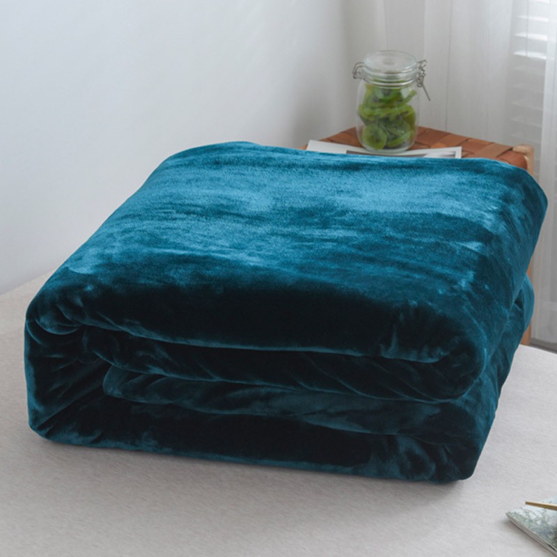 Chăn lông tuyết Blanket 2kg5 nhập khẩu kèm túi đựng  - siêu mềm mịn, siêu ấm (Kích Thước 2m x 2m3)