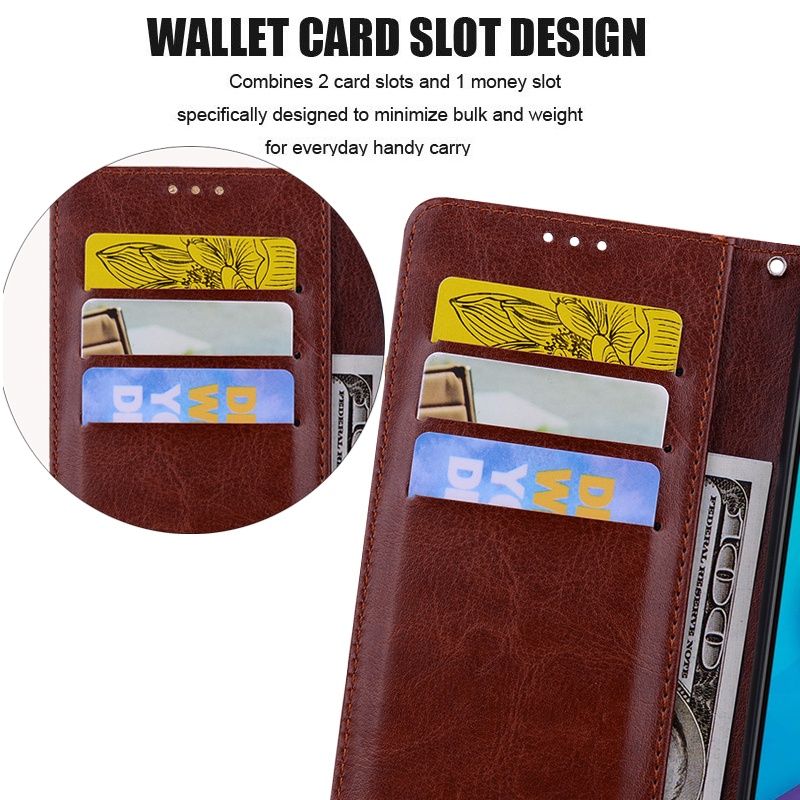 Wallet Flip Case for Itel S16 Pro S31 S32 P36 Pro S11 S12 S13 S15 Cover Magnetic Leather Stand Phone Protective Bag