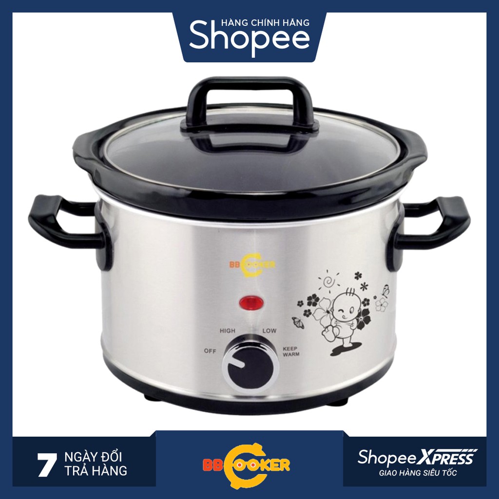 Nồi nấu chậm BBCOOKER 2.5 lít BS-25