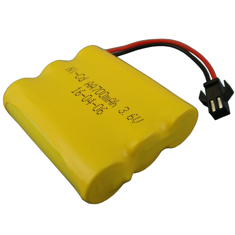 Pin Ni-Cd 3.6V 700mAh cổng SM dành cho xe đồ chơi ô tô điều khiển