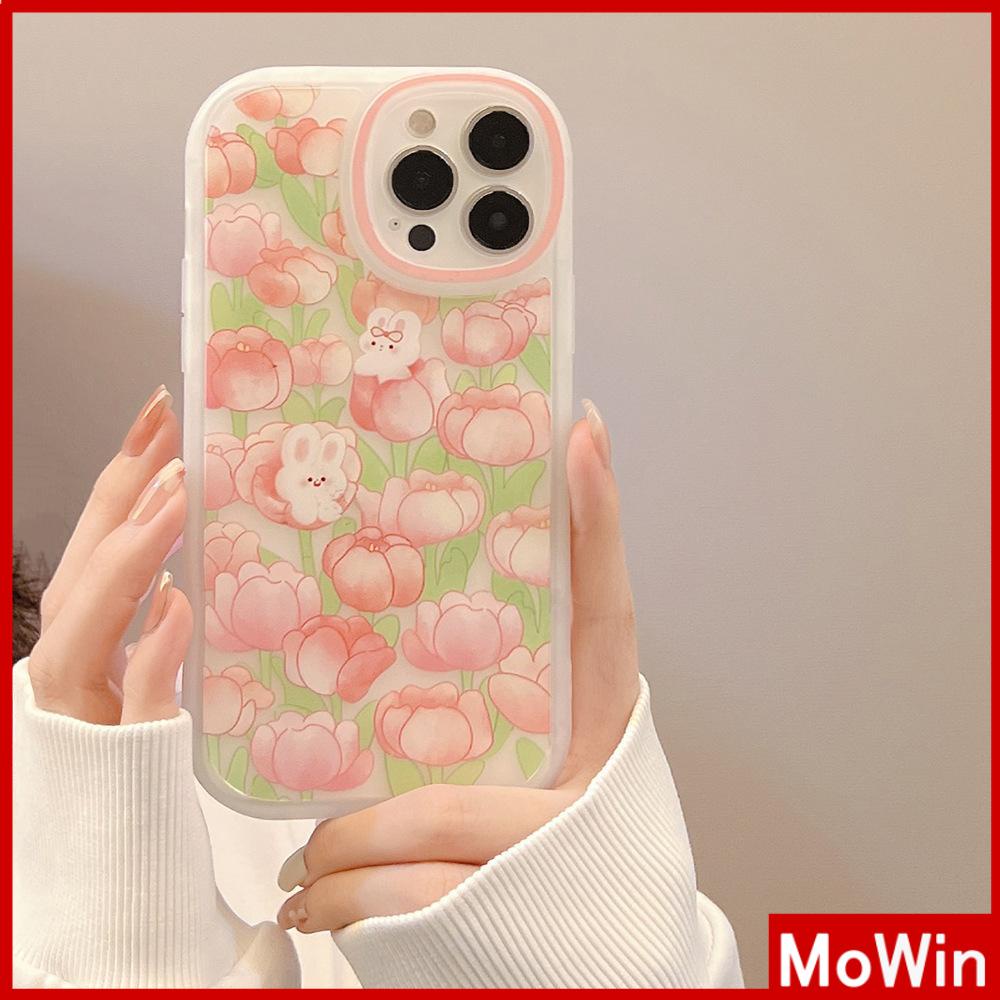 Ốp điện thoại Silicon họa tiết hoa màu hồng thích hợp cho iPhone 13 Pro Max iPhone 12 Pro Max iPhone 11 iPhone 7 Plus