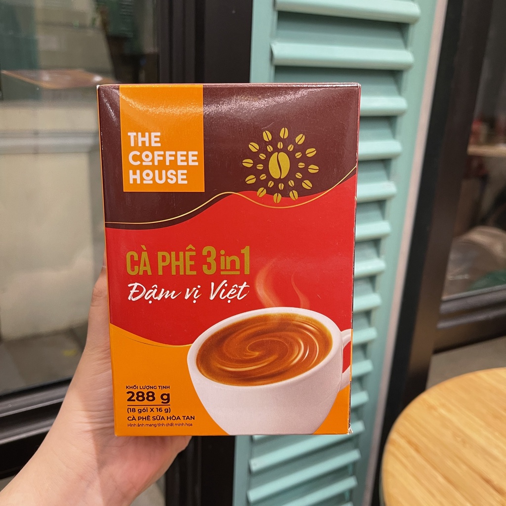 Cà Phê Sữa Đậm Vị Việt The Coffee House Hòa Tan 3in1 Date Mới
