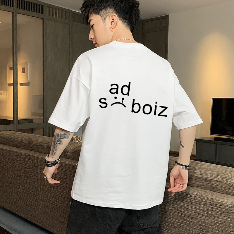 Áo thun saidboiz Tay lỡ form rộng in 2 mặt local brand hot trend 2022 - The OHara Fashion SAD3