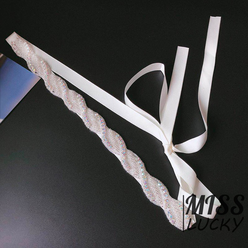 Cài tóc trang điểm đính đá lấp lánh thời trang thanh lịch cho nữ