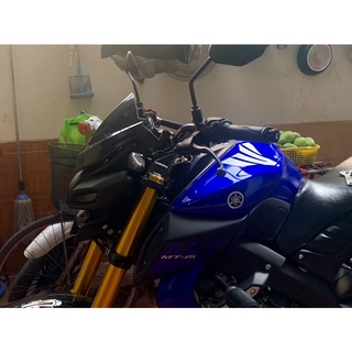 [ Mão chắn gió yamaha MT15 ] kèm pad nhôm cnc và ốc
