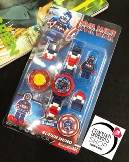 Đồng Hồ Lắp Ráp Lego Cho Bé Thông Minh